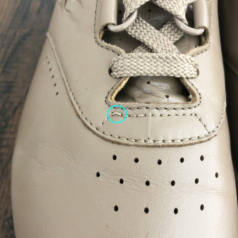 SAS Free Time Walking Shoe Lace Up Sneaker Size 9 Narrow Mocha Beige 72686043 - Picture 6 of 16